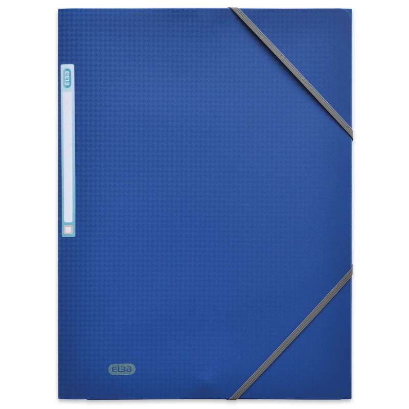 Chemise Polypro MEMPHIS à rabats et élastiques 24 x 32 bleu