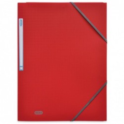 Chemise Polypro MEMPHIS à rabats et élastiques 24 x 32 rouge