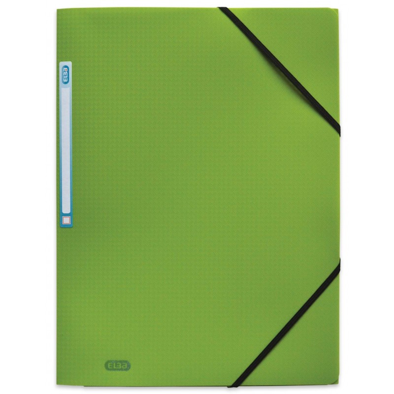 Chemise Polypro MEMPHIS à rabats et élastiques 24 x 32 vert anis