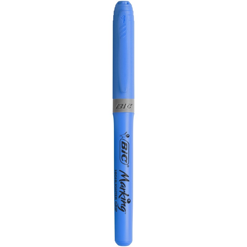 BIC Surligneur bleu Brirteliner Grip