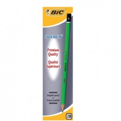 BIC Crayon graphite tête trempée mine 2B CONTE