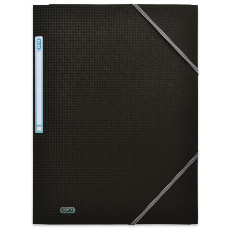 Chemise Polypro MEMPHIS à rabats et élastiques 24 x 32 noire