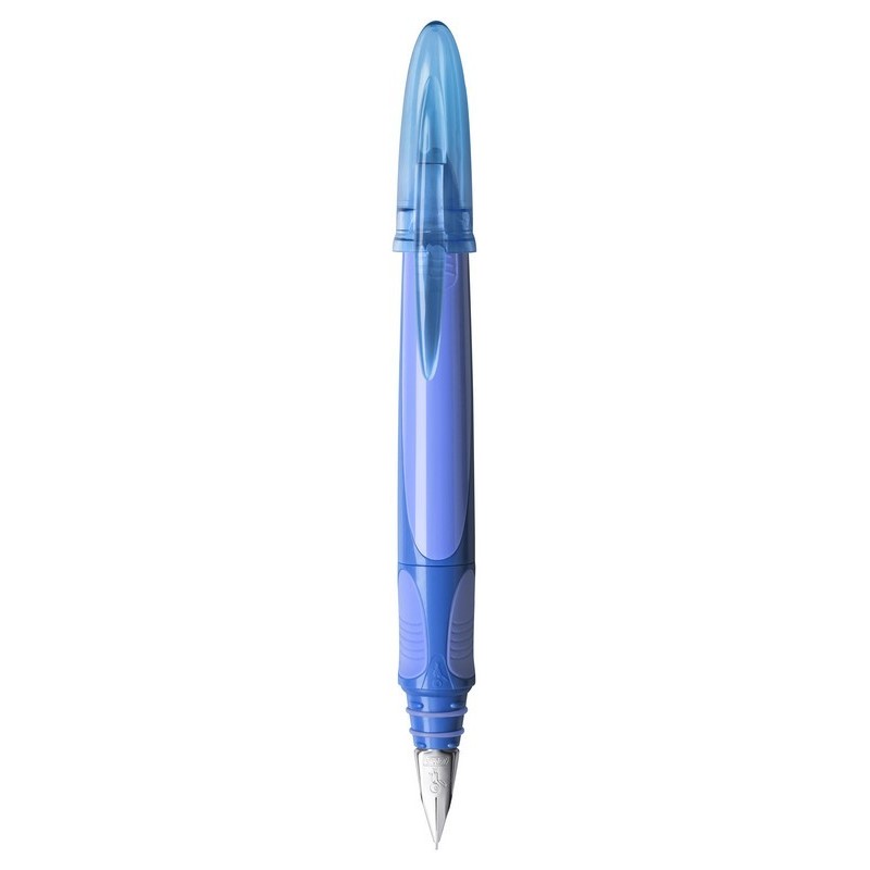 BIC Stylo plume EasyClic grip caoutchouc