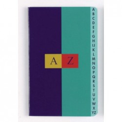 Répertoire reliure piqûre 9x14 cm 96 pages Petits Carreaux