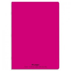 Cahier polypro 24x32cm,...