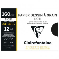 Papier à dessin noir...